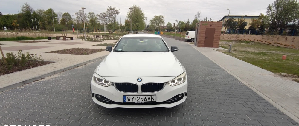 BMW Seria 4 cena 77900 przebieg: 189000, rok produkcji 2014 z Błonie małe 631